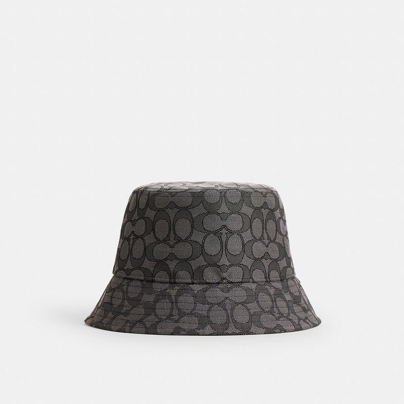 Signature Jacquard Bucket Hat