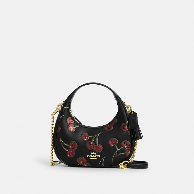 Carmen Mini Crossbody Bag With Cherry Print