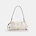 Faye Shoulder Bag With Ruching, IM/CHALK, swatch