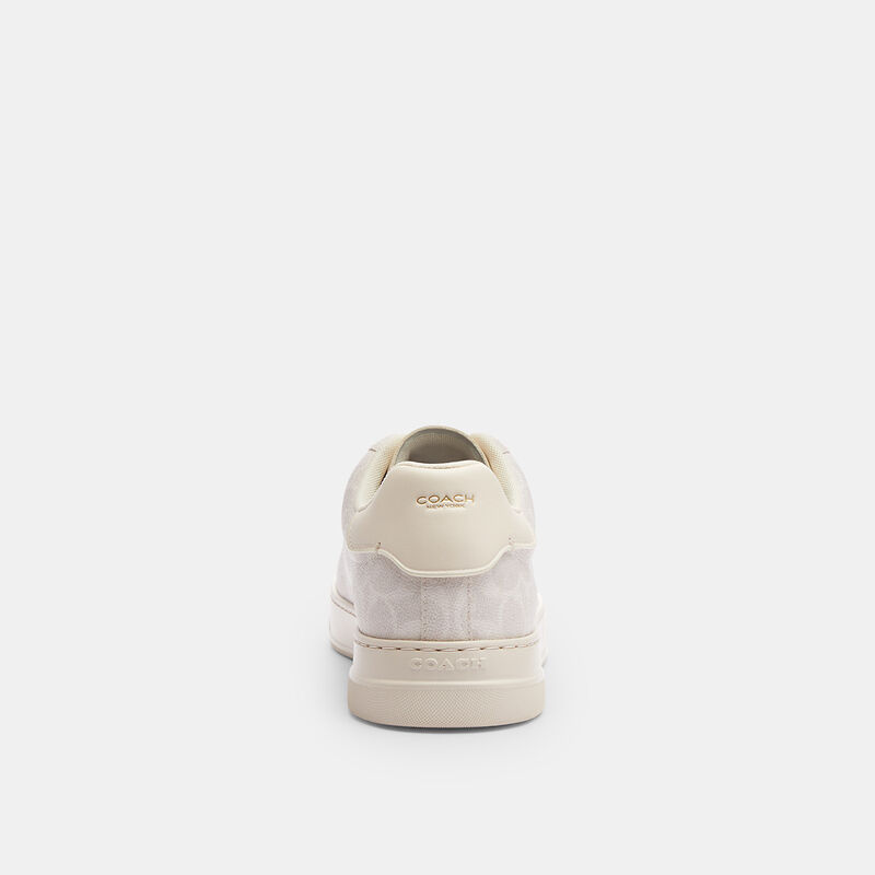 High Line Sneaker In Signature Canvas, OFF WHITE, hi-res image number 3
