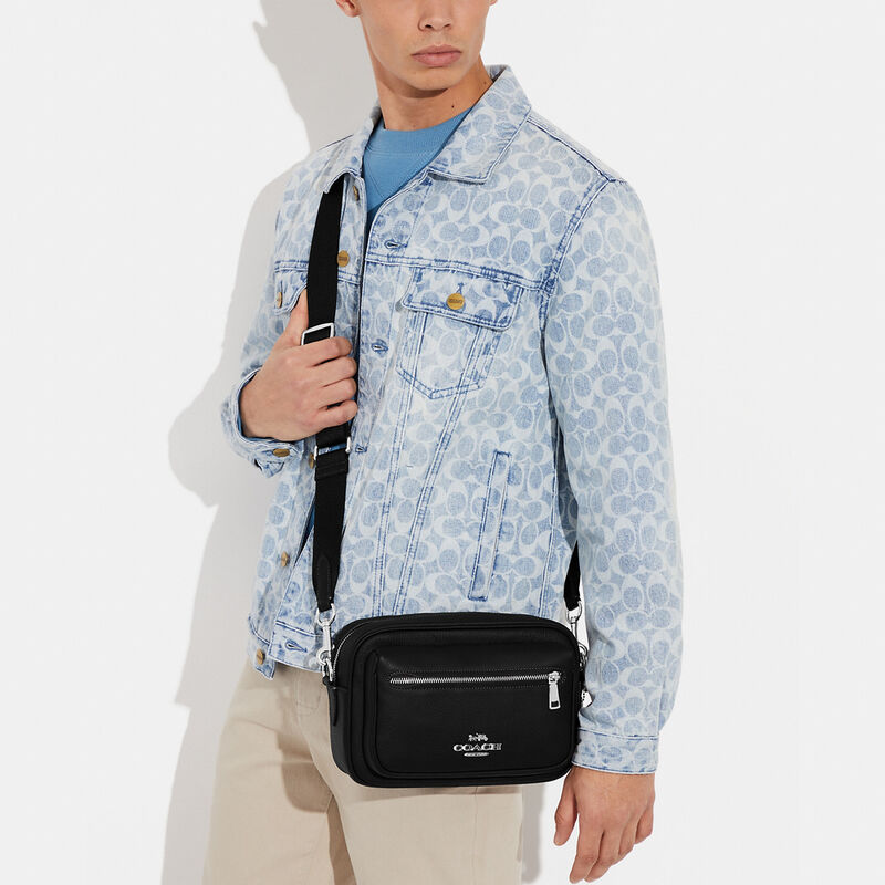 Elias Crossbody, SV/BLACK, hi-res image number 4