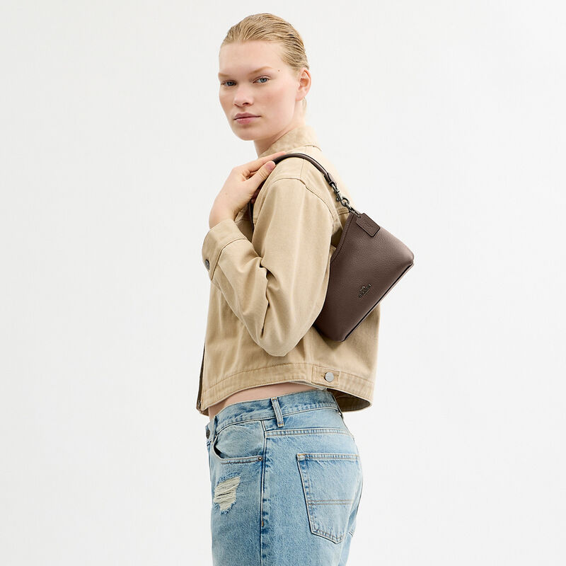 Laurel Small Shoulder Bag, QB/DARK STONE, hi-res image number 6