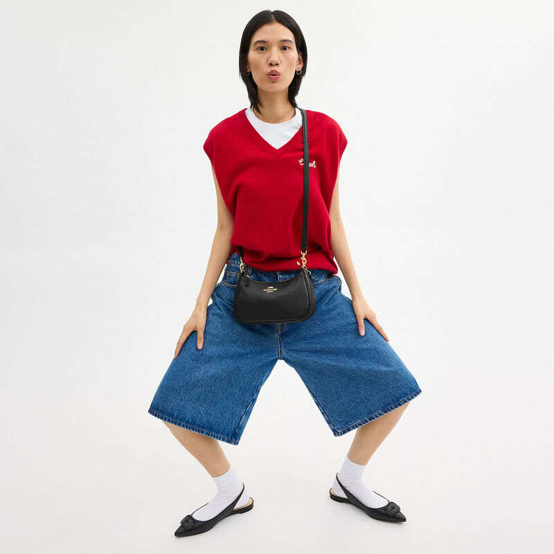 Teri Shoulder Bag, BLACK, hi-res image number 4