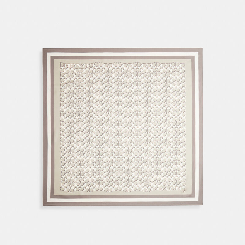 Signature Silk Square Scarf