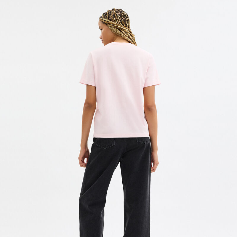 Signature Square T Shirt, light pink., hi-res image number 3