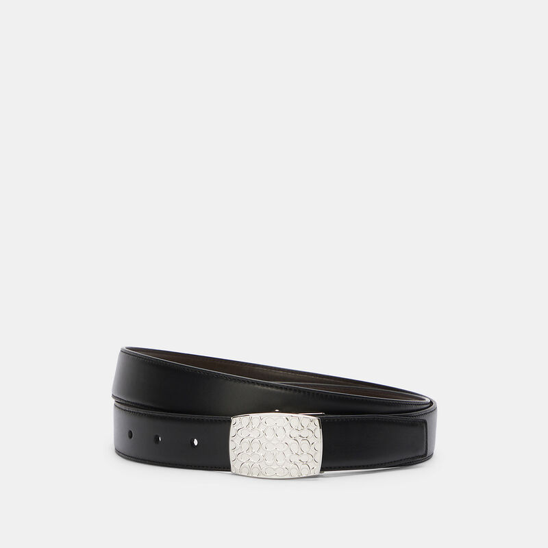 Boxed Signature Plaque And Harness Buckle Cut-To-Size Reversible Belt, 30mm