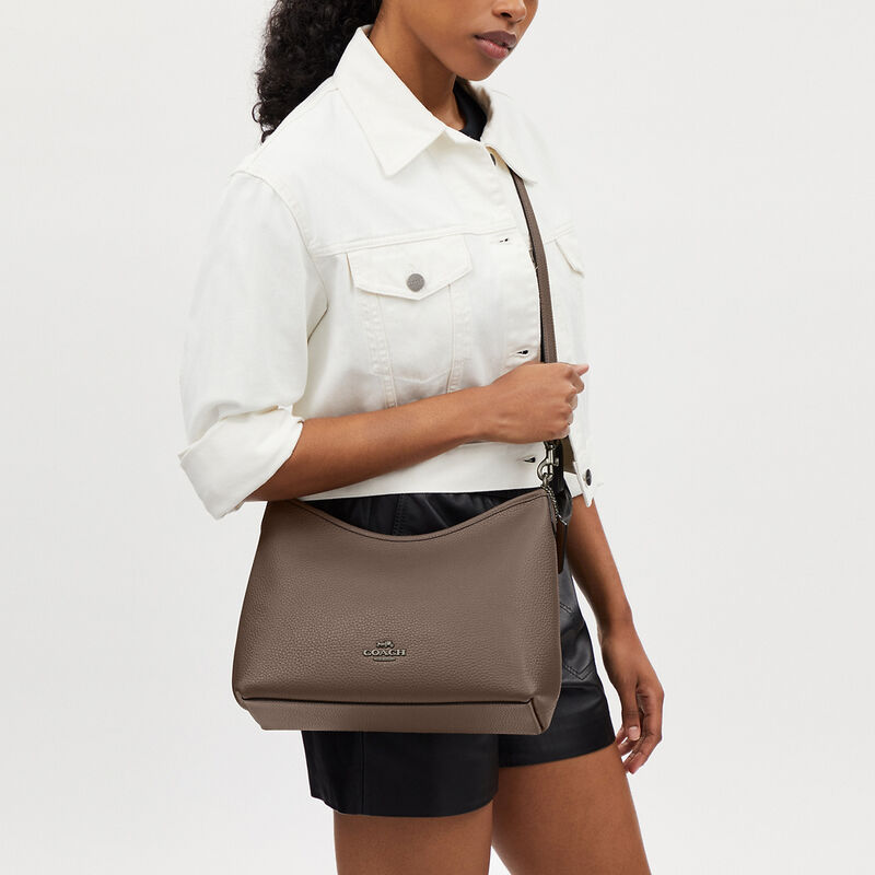 Laurel Shoulder Bag, QB/DARK STONE, hi-res image number 4
