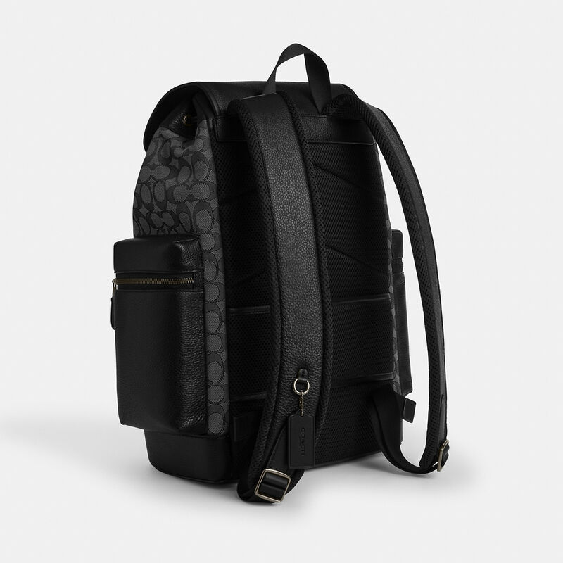 Sprint Backpack In Signature Jacquard