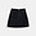Black Signature Denim Skirt, BLACK, swatch