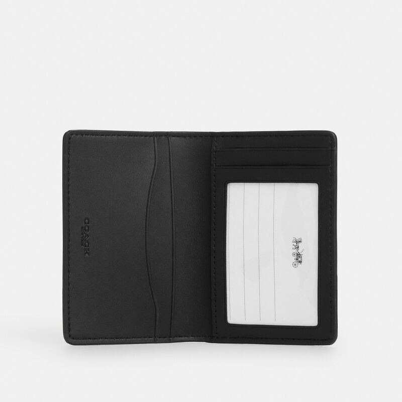 Id Wallet In Signature Canvas, TAN/BLACK, hi-res image number 2