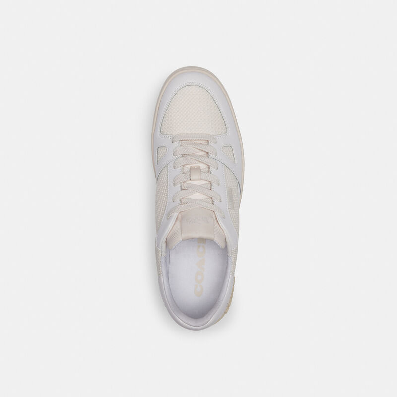 Clip Court Sneaker, CHALK/ OPTIC WHITE, hi-res image number 3