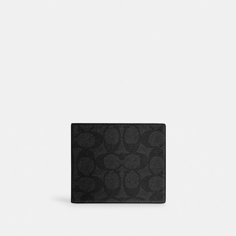 Coin Wallet in Signature Canvas