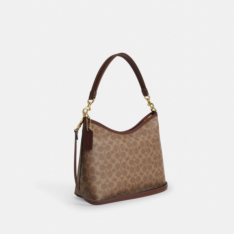 Laurel Shoulder Bag In Signature Canvas