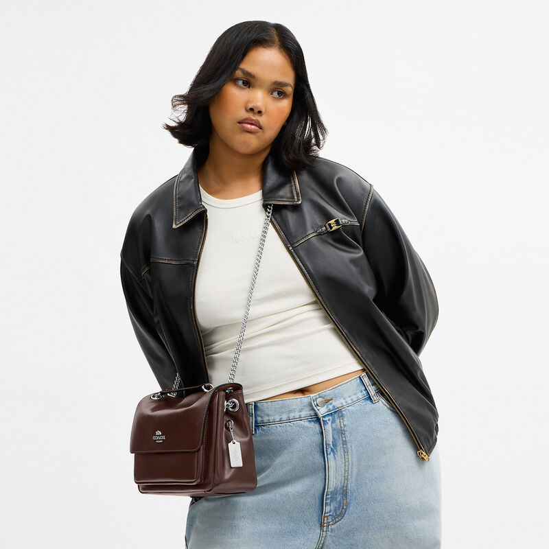 Elodie Crossbody Bag, SV/MAPLE, hi-res image number 4