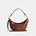Aria Shoulder Bag In Signature Canvas, IM/BROWN/COPPER, swatch
