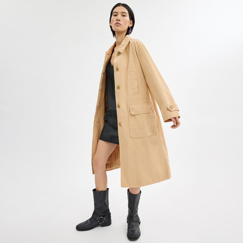 Regenerative Cotton Balmacaan