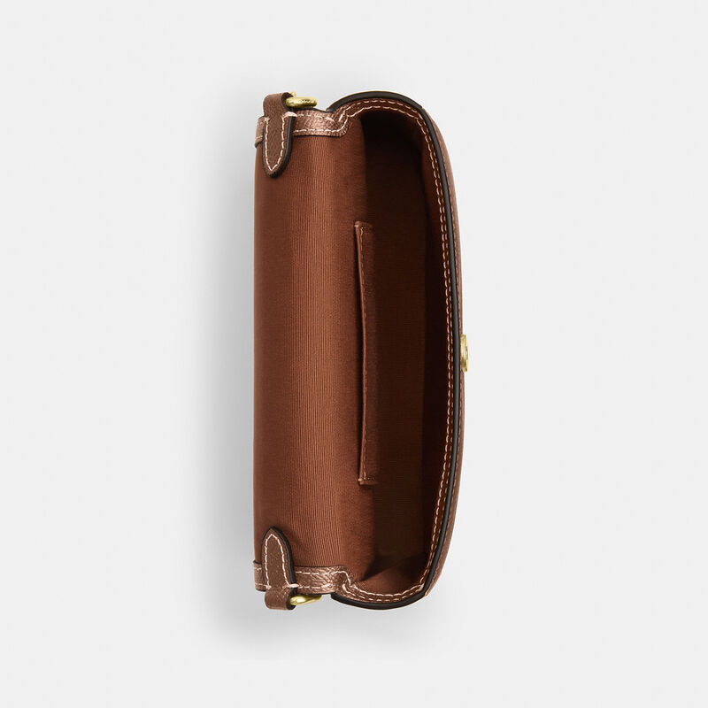 Mini Josie Top Handle Bag In Signature Canvas, IM/BROWN/COPPER, hi-res image number 5