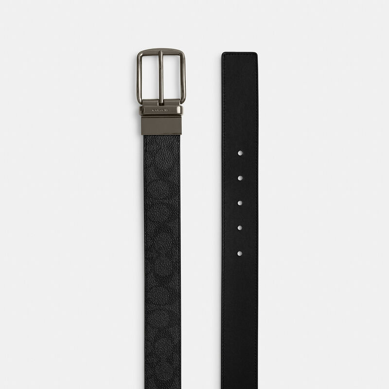 Harness Buckle Cut-To-Size Reversible Belt, 38Mm