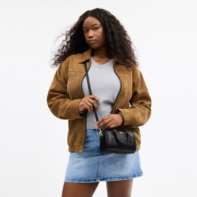 Mini Rowan Crossbody Bag, IM/BLACK, hi-res image number 5