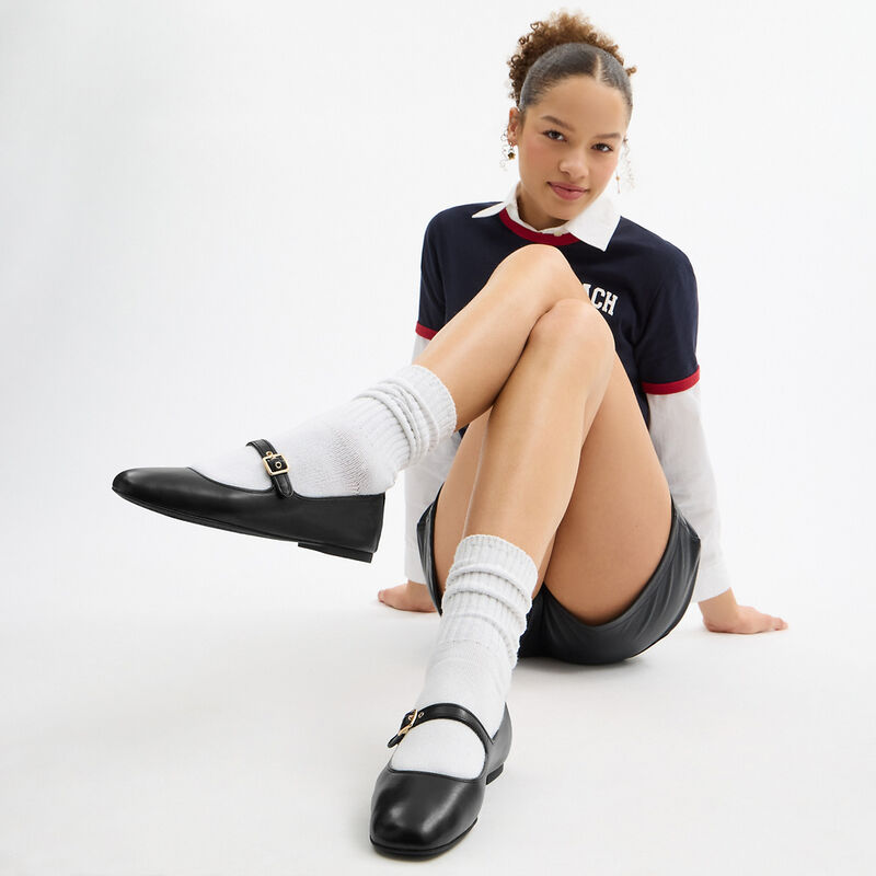 C Rivet Mary Jane, BLACK, hi-res image number 5