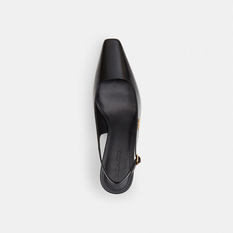 Slingback Heel, BLACK, hi-res image number 3