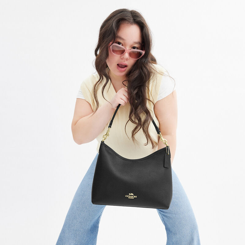 Laurel Shoulder Bag, IM/BLACK, hi-res image number 5