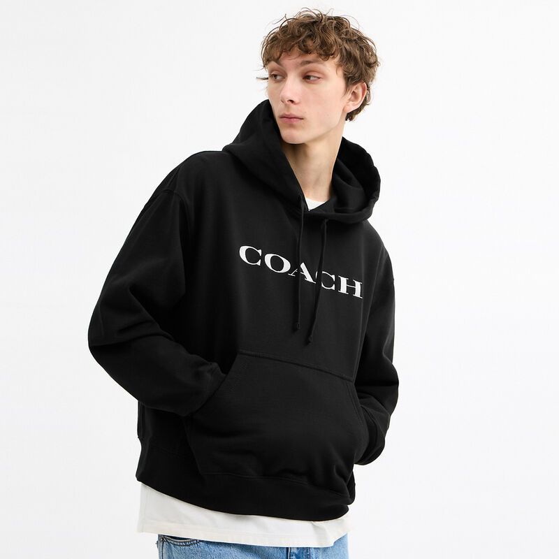 Hoodie, BLACK, hi-res image number 4