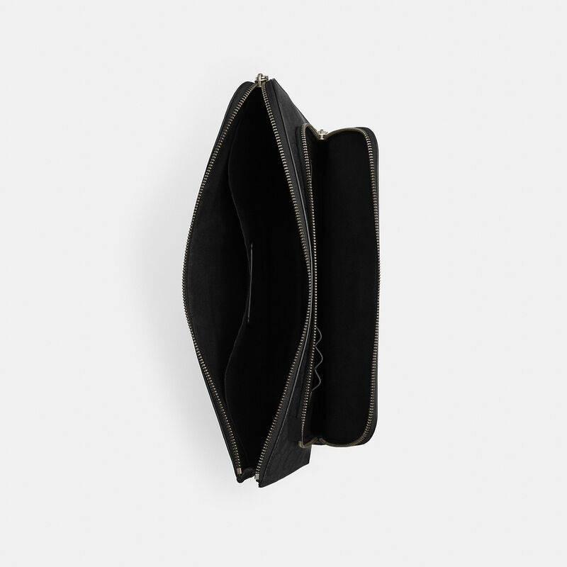 Ethan Portfolio In Signature Canvas, BLACK/BLACK, hi-res image number 3