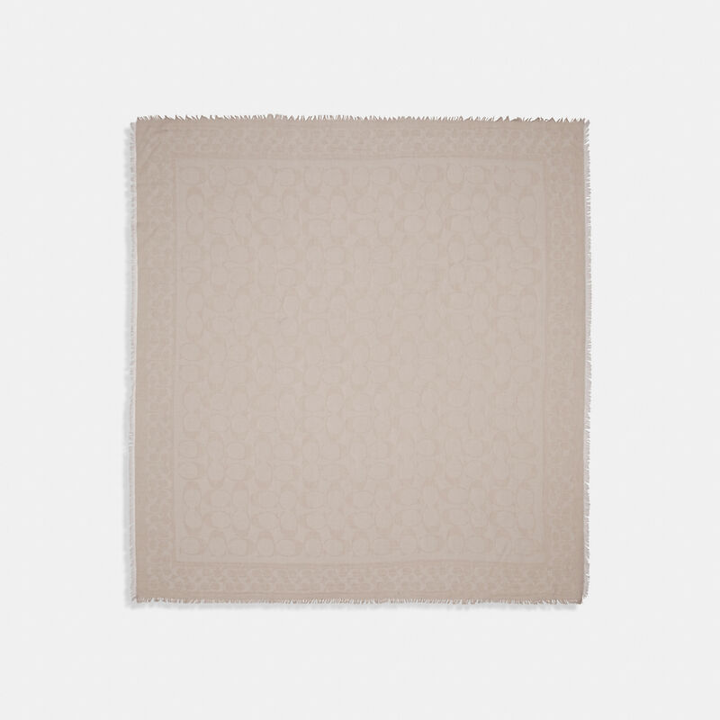 Signature Oversized Square Scarf