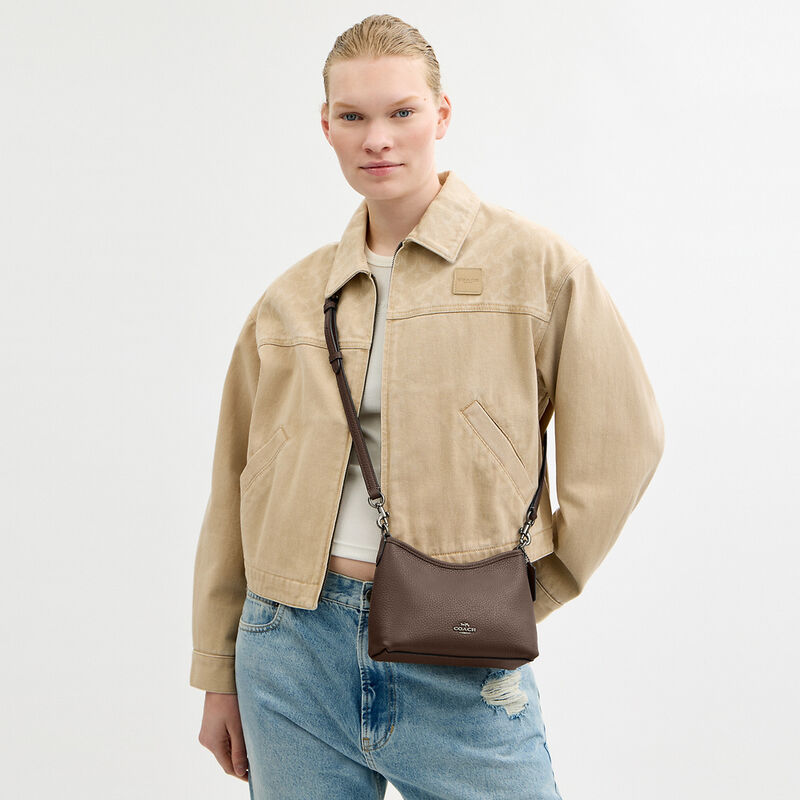 Laurel Small Shoulder Bag, QB/DARK STONE, hi-res image number 4