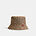 Signature Jacquard Bucket Hat, TAN, swatch
