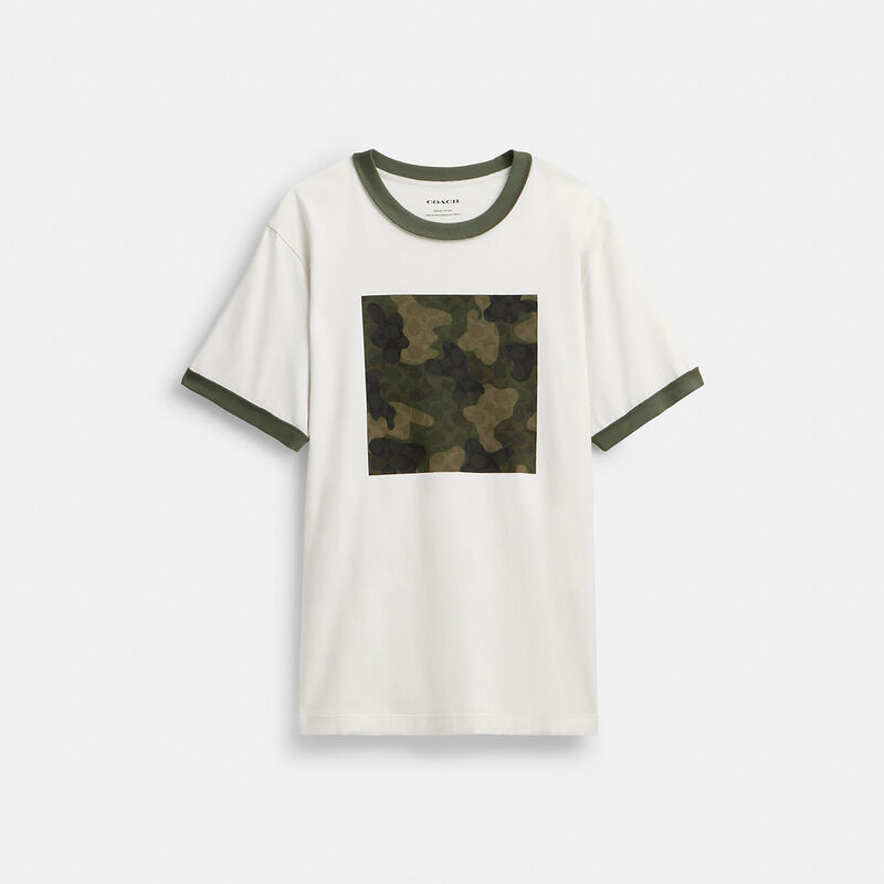 Camo T-Shirt In Organic Cotton
