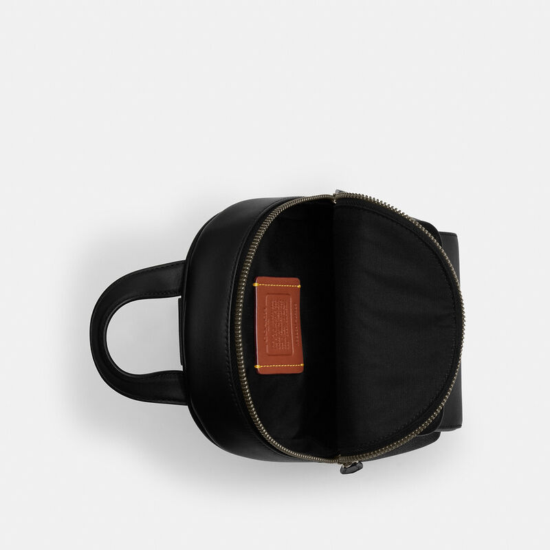 Small Turnlock Sling Pack In Signature Canvas, QB/CHARCOAL/BLACK, hi-res image number 3