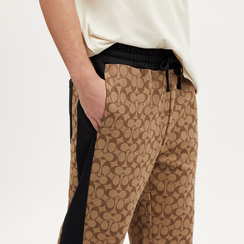 Signature Sweatpants, KHAKI SIGNATURE, hi-res image number 4