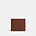 3-In-1 Wallet In Signature Leather, VINTAGE BROWN, swatch