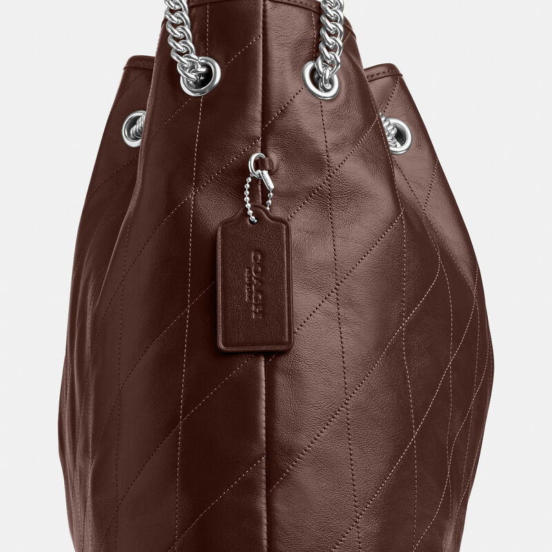 Evelyn Large Shoulder Bag With Quilting, IM/MAPLE, hi-res image number 4