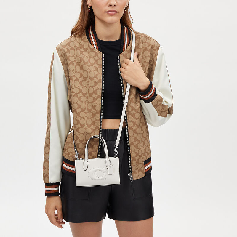 Nina Mini Tote Bag, CHALK, hi-res image number 5