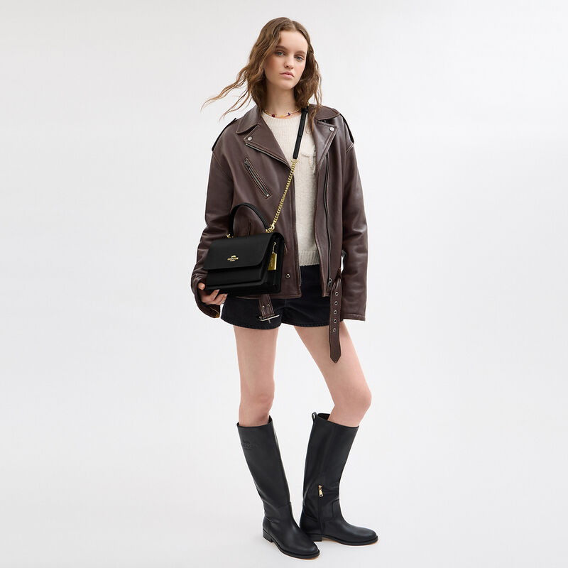 Klare Top Handle Bag, BLACK, hi-res image number 3