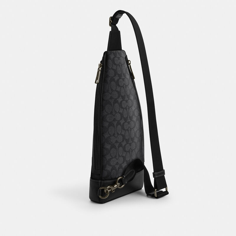 Dominic Sling Pack In Signature Canvas