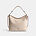 Laurel Large Shoulder Bag In Signature Canvas, SV/SAND/TAUPE, swatch