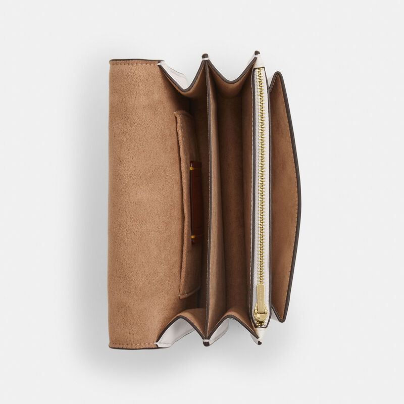 Mini Klare Crossbody Bag In Signature Canvas, IM/WHITE/CHALK, hi-res image number 3