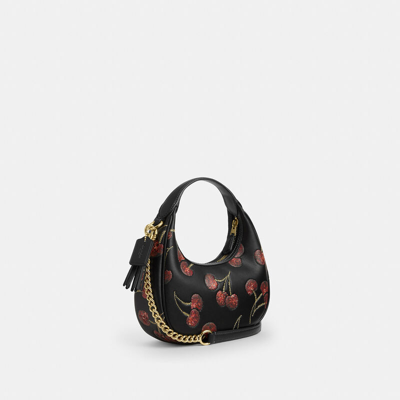 Carmen Mini Crossbody Bag With Cherry Print