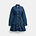 Denim Shirt Dress, DARK BLUE, swatch
