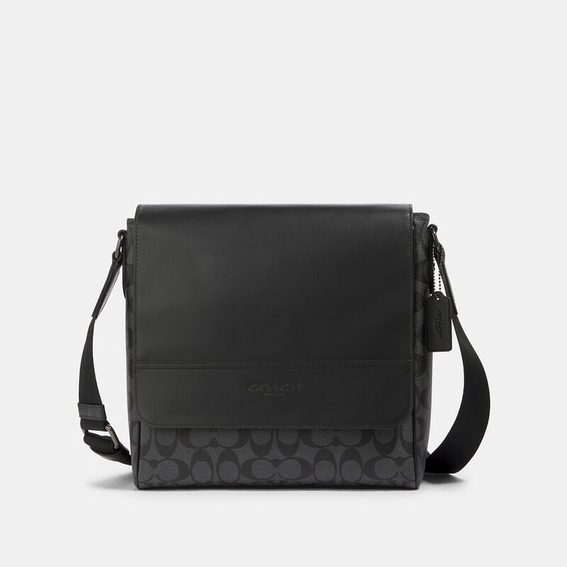 Houston Map Bag In Signature Canvas