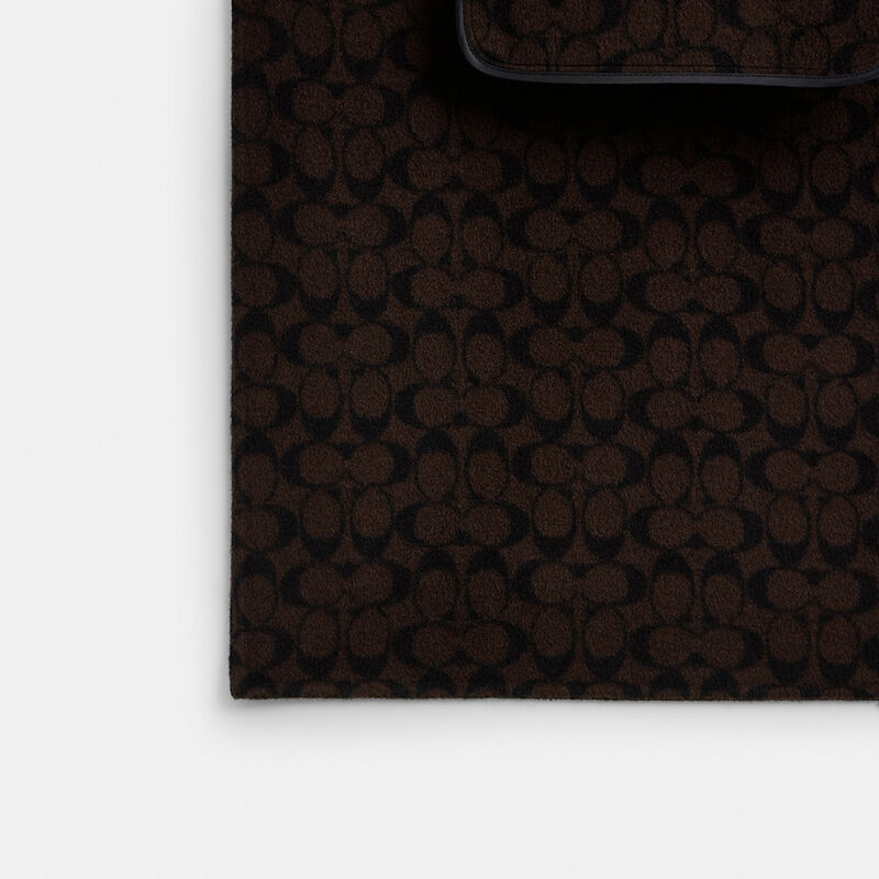 Double Faced Wool Coat, BLACK, hi-res image number 6