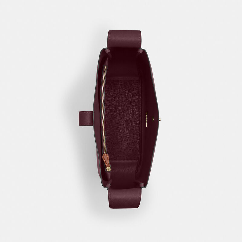 Hadley Large Shoulder Bag, IM/DARK WINE, hi-res image number 3