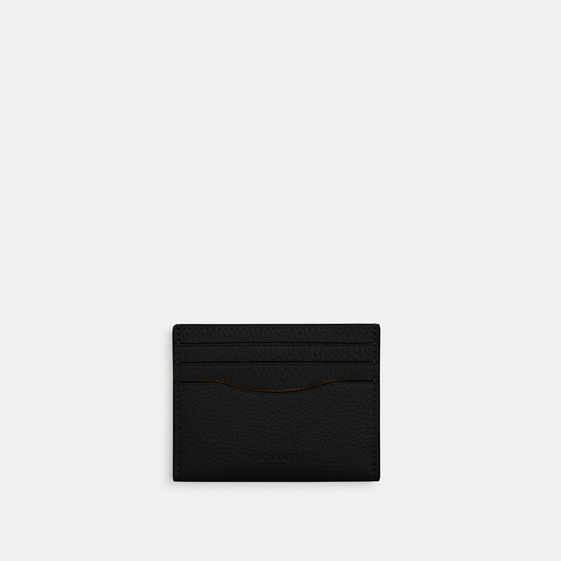 Slim Id Card Case, BLACK, hi-res image number 1