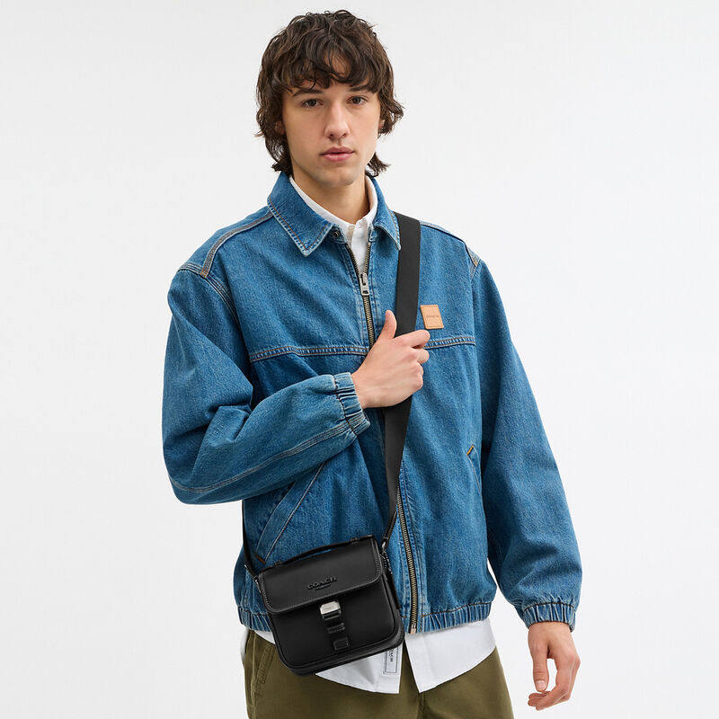 Racer Crossbody Bag, QB/BLACK, hi-res image number 4