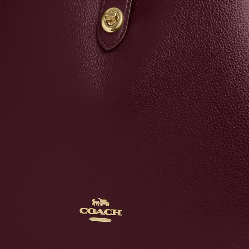 Hadley Large Shoulder Bag, IM/DARK WINE, hi-res image number 5
