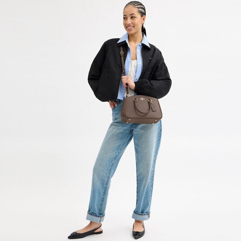 Savannah Small Carryall Bag, IM/DARK STONE, hi-res image number 3